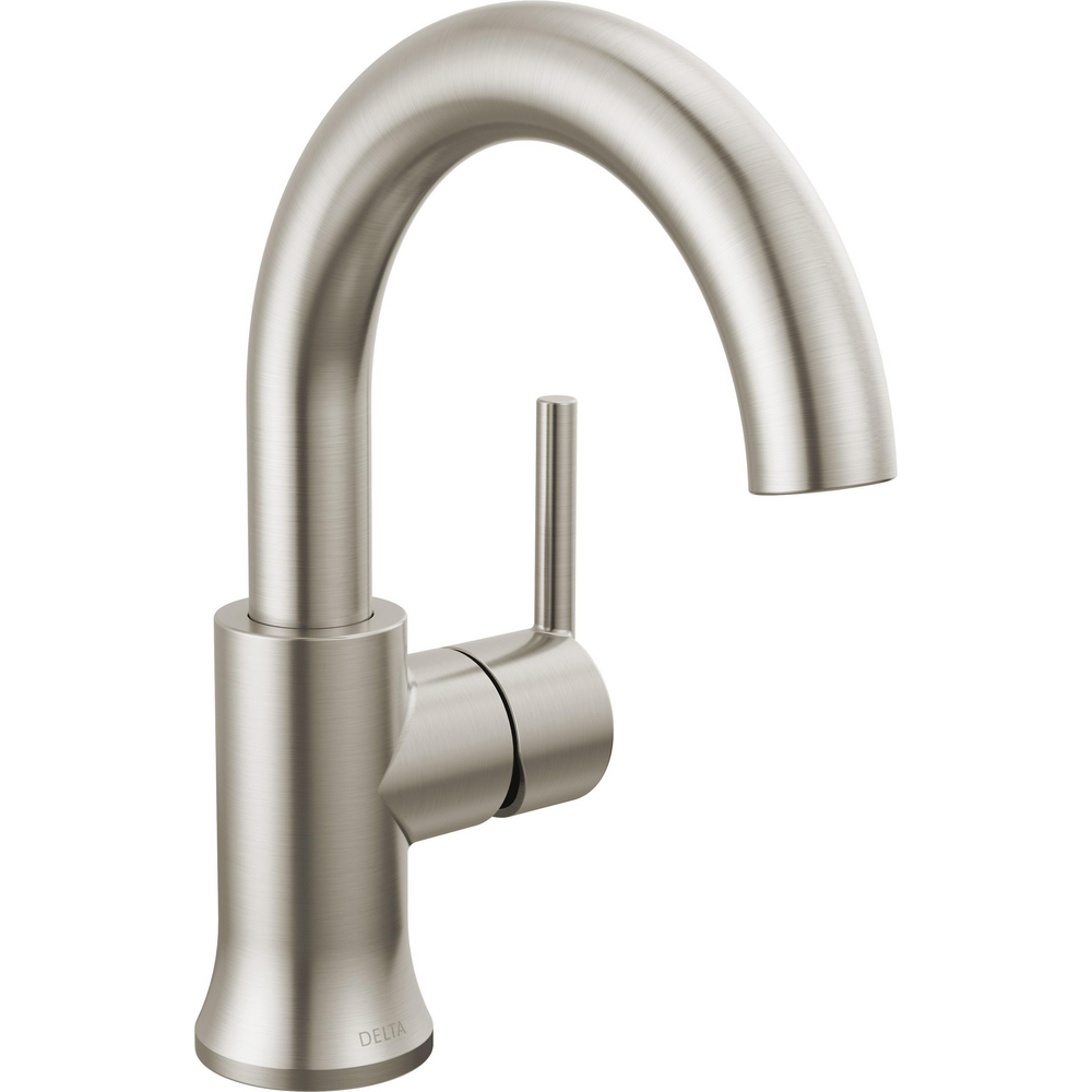 Delta 559HA-SS-DST Trinsic Single Handle High-Arc Lavatory Stainless