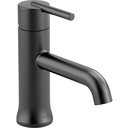 Delta 559LF-BLLPU Trinsic Single Hole Single Handle Less Pop Up Matte Black