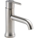Delta 559LF-SSLPU Trinsic Single Handle Lavatory Faucet Less Pop Up Stainless