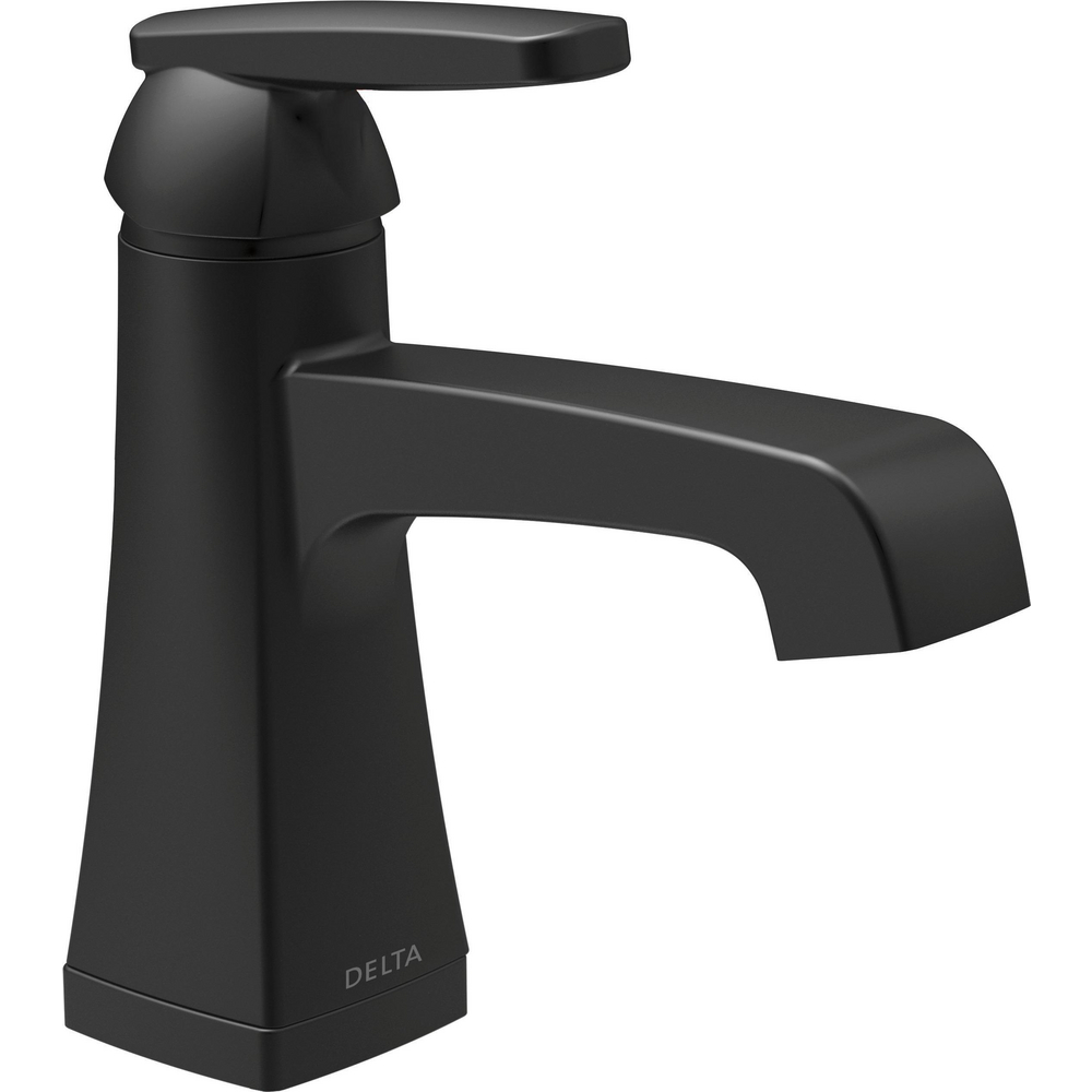 Delta 564-BLMPU-DST Ashlyn Single Handle Centerset Lavatory Faucet Matte Black