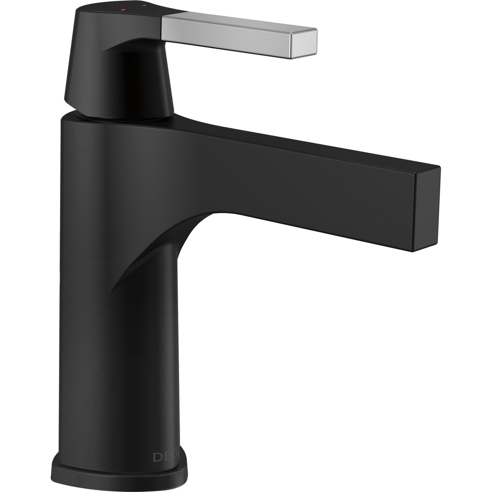 Delta 574-CSMPU-DST Zura Single Handle Lavatory Faucet Matte Black