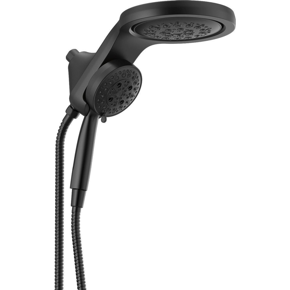Delta 58680-BL HydroRain 2-in-1 H2O 1.75GPM 5-Setting Matte Black