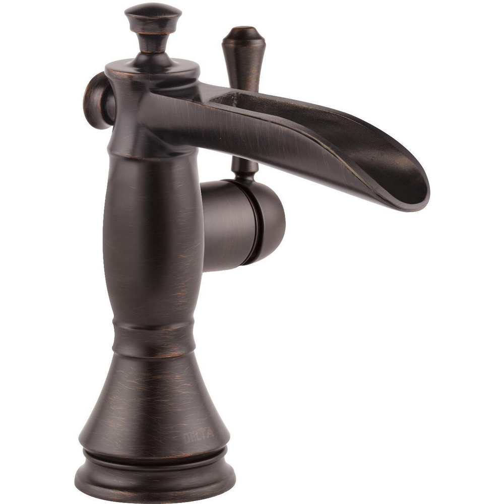 Delta 598LF Cassidy Single Handle Channel Bathroom Faucet Venetian Bronze