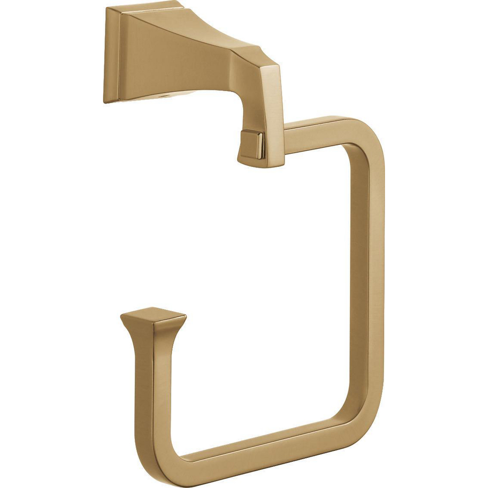 Delta 75146-CZ Dryden Towel Ring Champagne Bronze