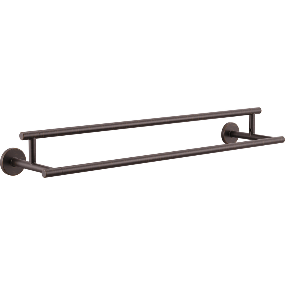 Delta 75925-RB Trinsic 24" Double Towel Bar Venetian Bronze