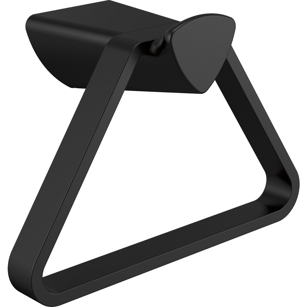 Delta 77446-BL Zura Triangular Towel Holder Matte Black
