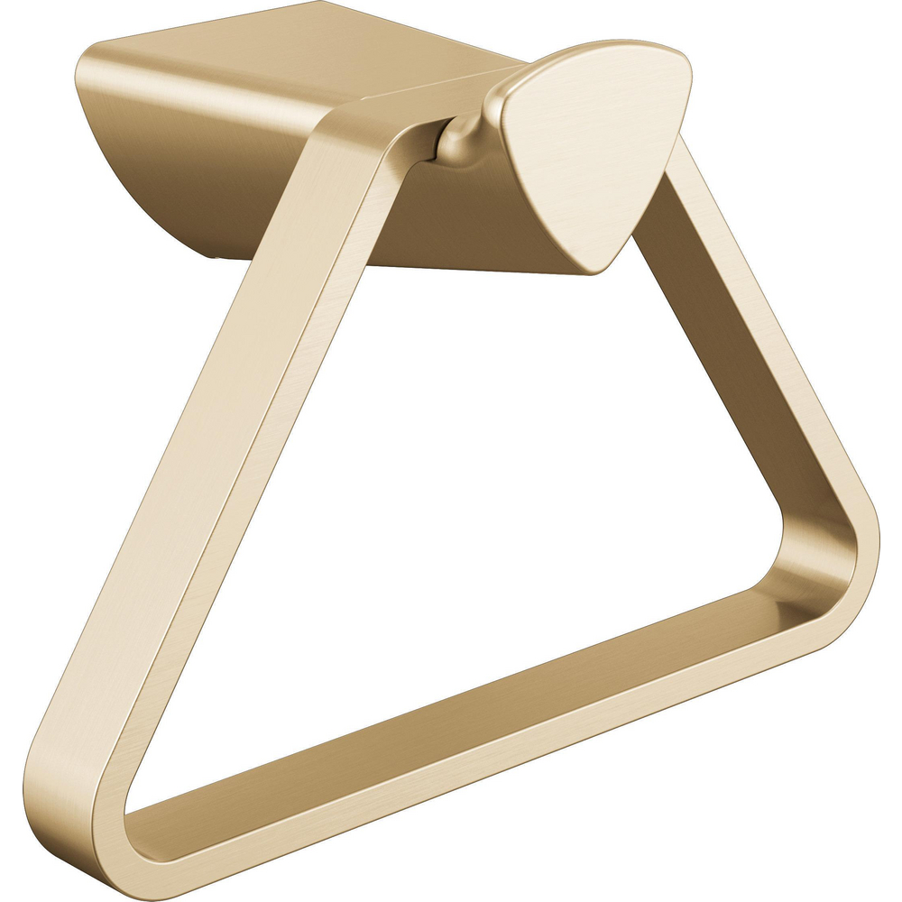 Delta 77446-CZ Zura Triangular Towel Holder Champagne Bronze