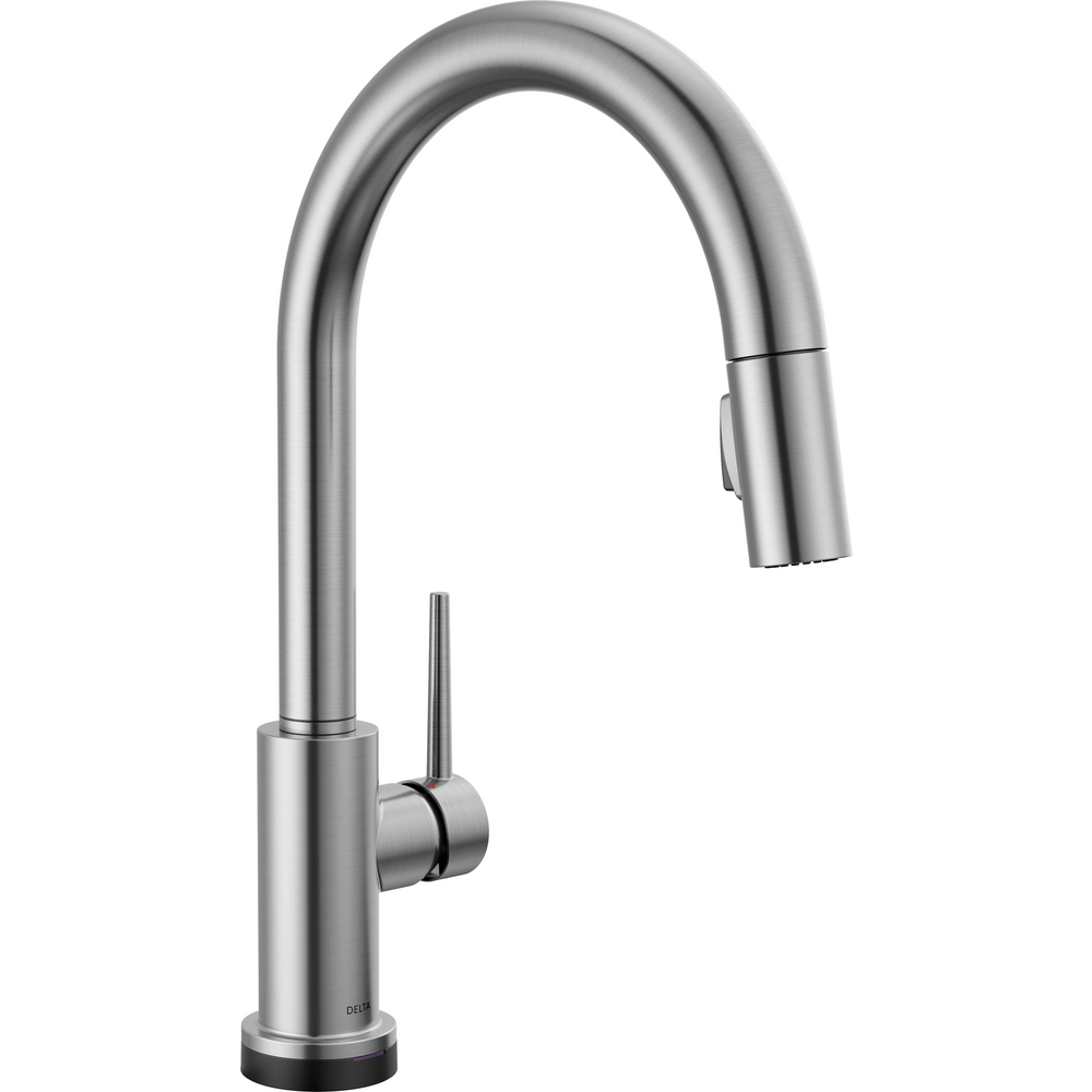 Delta 9159TV-AR-DST Trinsic VoiceIQ Pull-Down Kitchen Faucet Touch2O Stainless