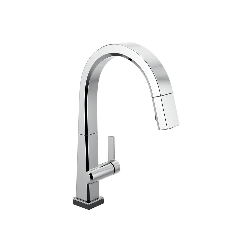 Delta 9193T Single Handle Pull Down Kitchen Faucet Touch2O Technology Chrome
