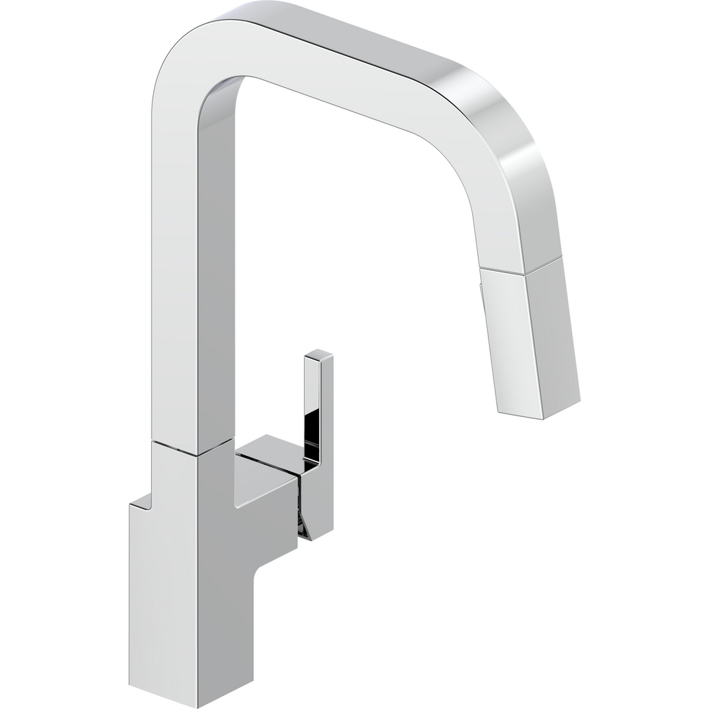 Delta 930LF Junction Single Handle Pull Down Kitchen Faucet Chrome