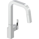 Delta 930LF Junction Single Handle Pull Down Kitchen Faucet Chrome