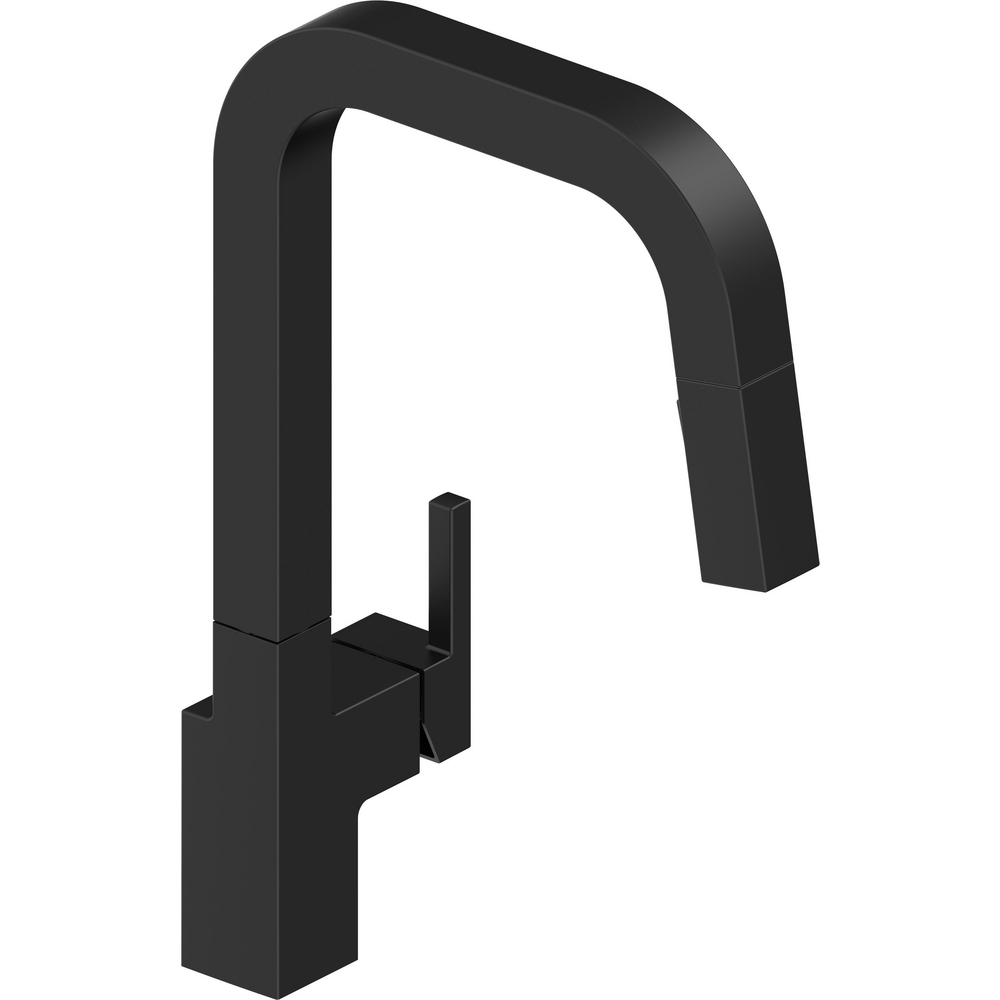 Delta 930LF-BL Junction Single Handle Pull Down Kitchen Faucet Matte Black