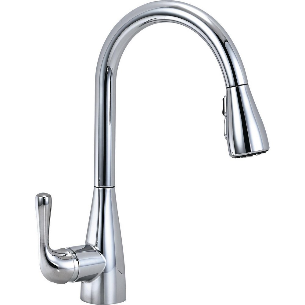 Delta 986LF Marley Single Handle Pull Down Kitchen Faucet Chrome