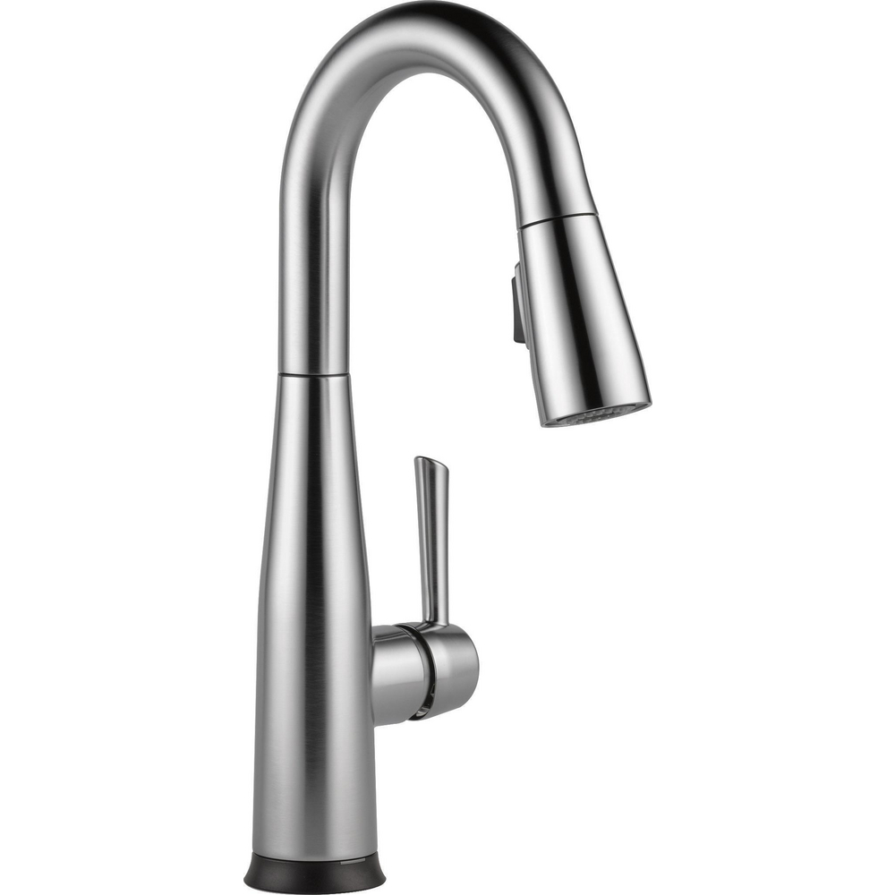 Delta 9913T-AR-DST Essa Single Handle Pull-Down Bar Prep Faucet Touch2O Stainless
