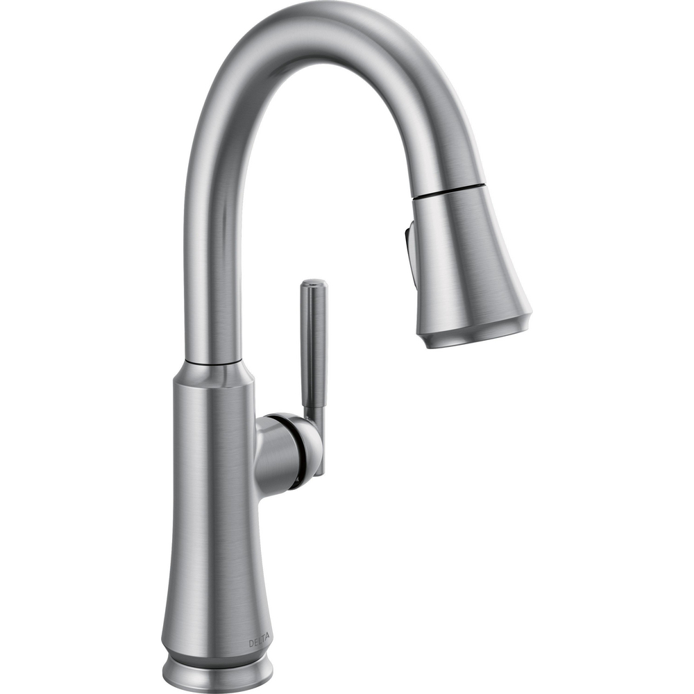 Delta 9979-AR-DST Coranto Single Handle Bar Prep Faucet Arctic Stainless