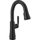 Delta 9979-BL-DST Coranto Single Handle Bar Prep Faucet Matte Black