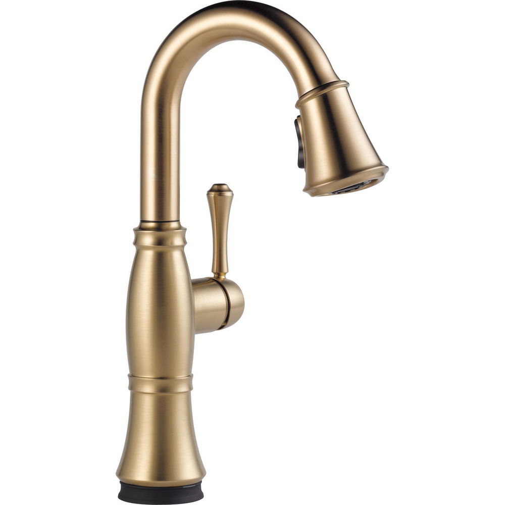 Delta 9997T-CZ-PR-DST Cassidy Touch2O Pull-Down Bar Prep Faucet Champagne Bronze