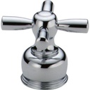 Delta H36 Single Metal Cross Handle Kit Chrome