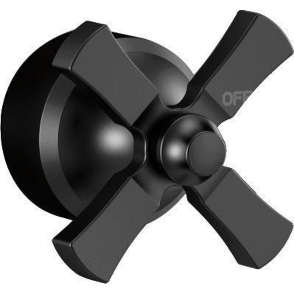 Delta H567BL Dorval Handle 1C Shower 14S Matte Black