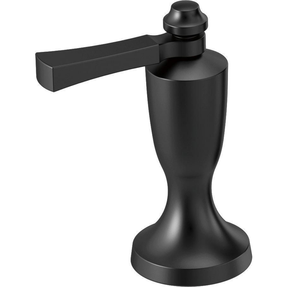 Delta H568BL Dorval Roman Tub Filler Handle Matte Black