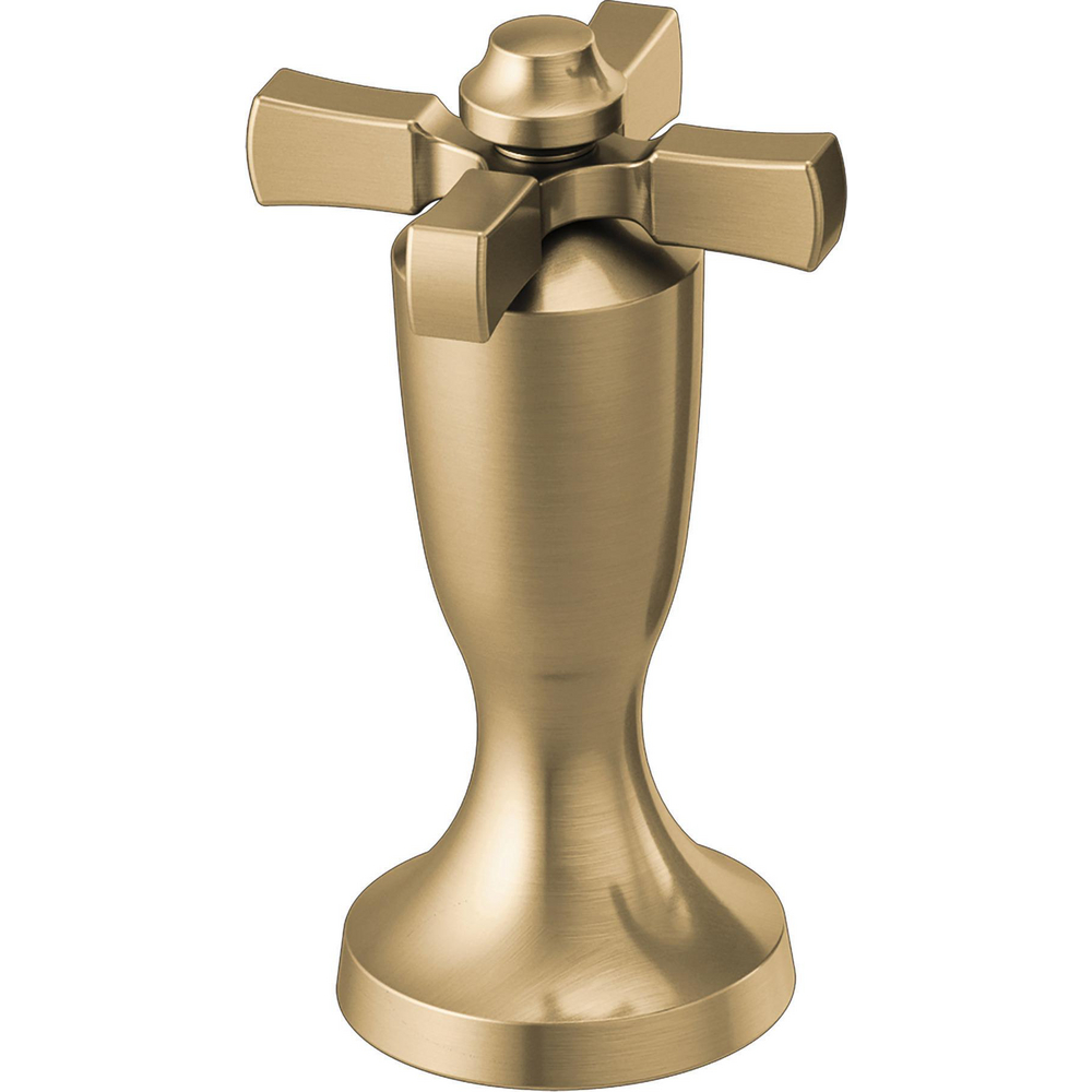 Delta H570CZ Dorval Wall Mount Tub Filler Cross Handle Champagne Bronze