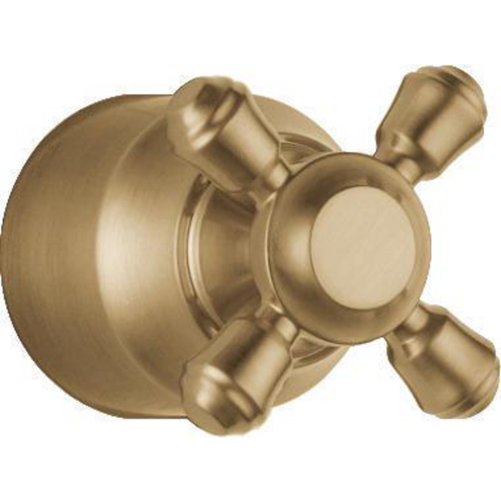 Delta H595CZ Cassidy Cross Bath Diverter Champagne Bronze