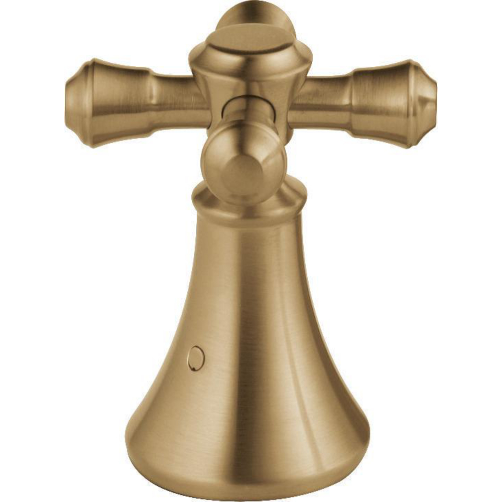 Delta H695CZ Cassidy Cross Bath Roman Tub Handles Champagne Bronze