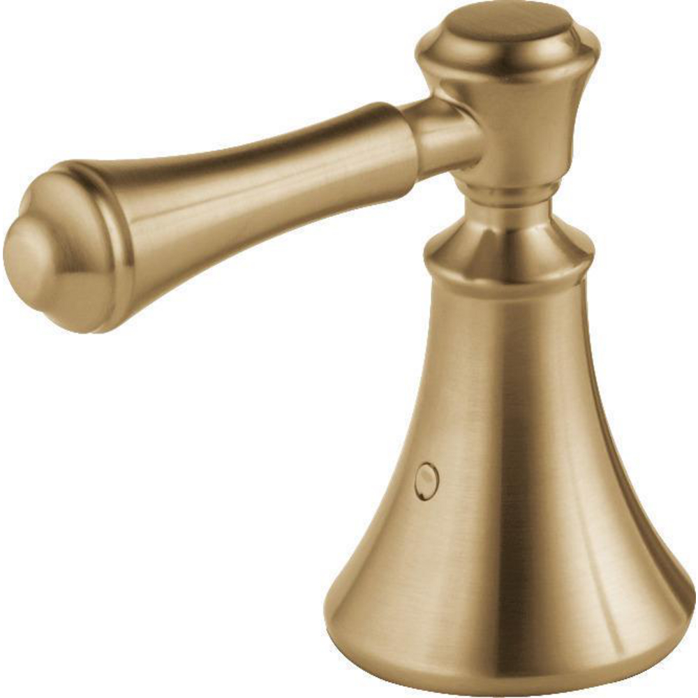 Delta H697CZ Cassidy Standard Lever Roman Tub Handles Champagne Bronze