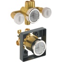 Delta R18000-XO Jetted Xo Shower Rough In Valve with extra Outlet