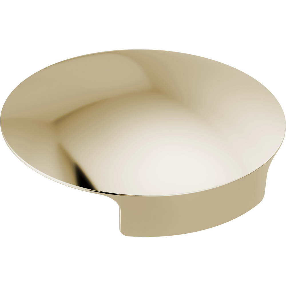 Delta RP101289PN Metal Glass Rinser Cover Polished Nickel