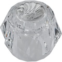 Delta RP17449 Single Clear Knob Handle Kit with Button