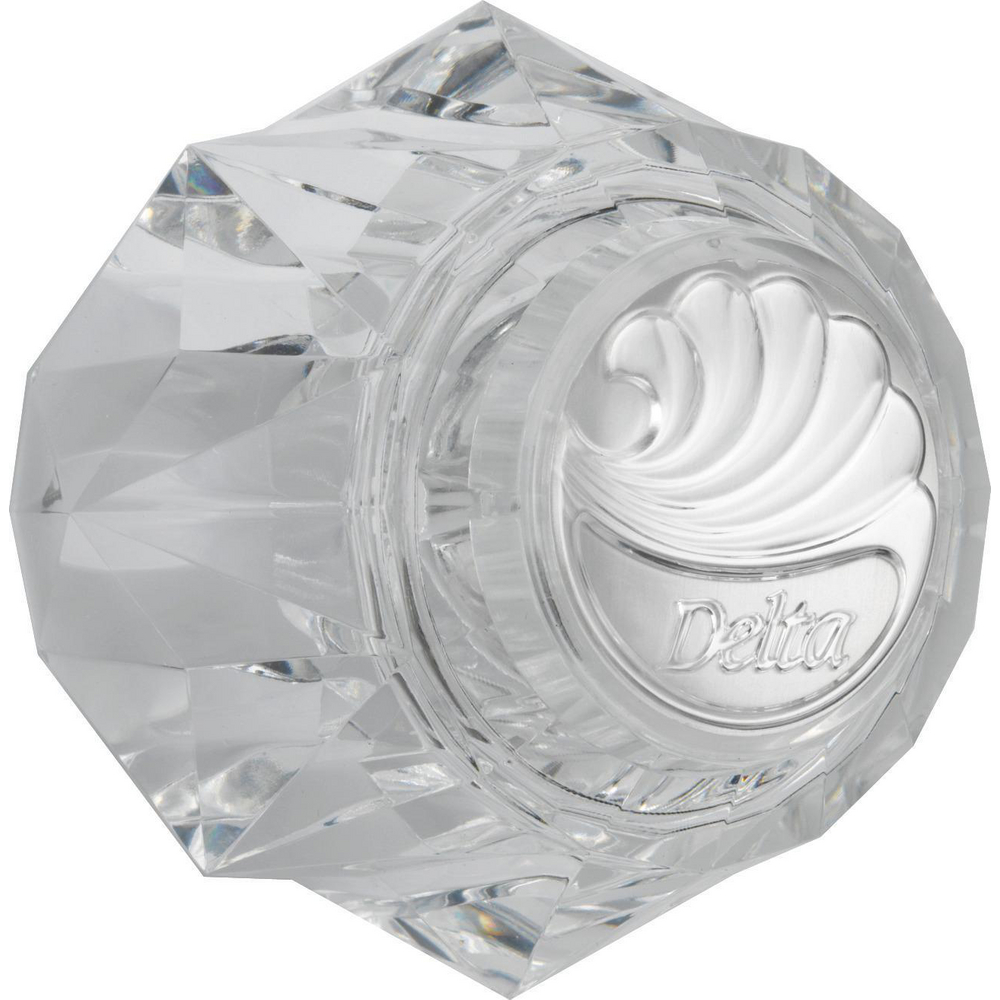 Delta RP17451 Single Clear Knob Handle Kit with Button