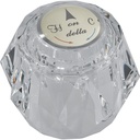 Delta RP2389 Single Clear Knob Handle Kit with Button and Set Screw