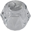 Delta RP2392 Single Clear Knob Handle Kit with Button
