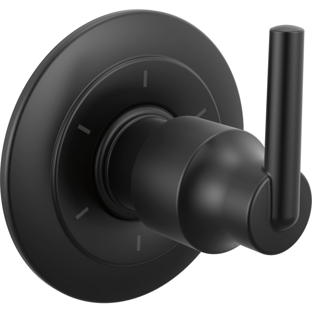 Delta T11959 Trinsic 6 Setting 3 Port Diverter Trim Matte Black
