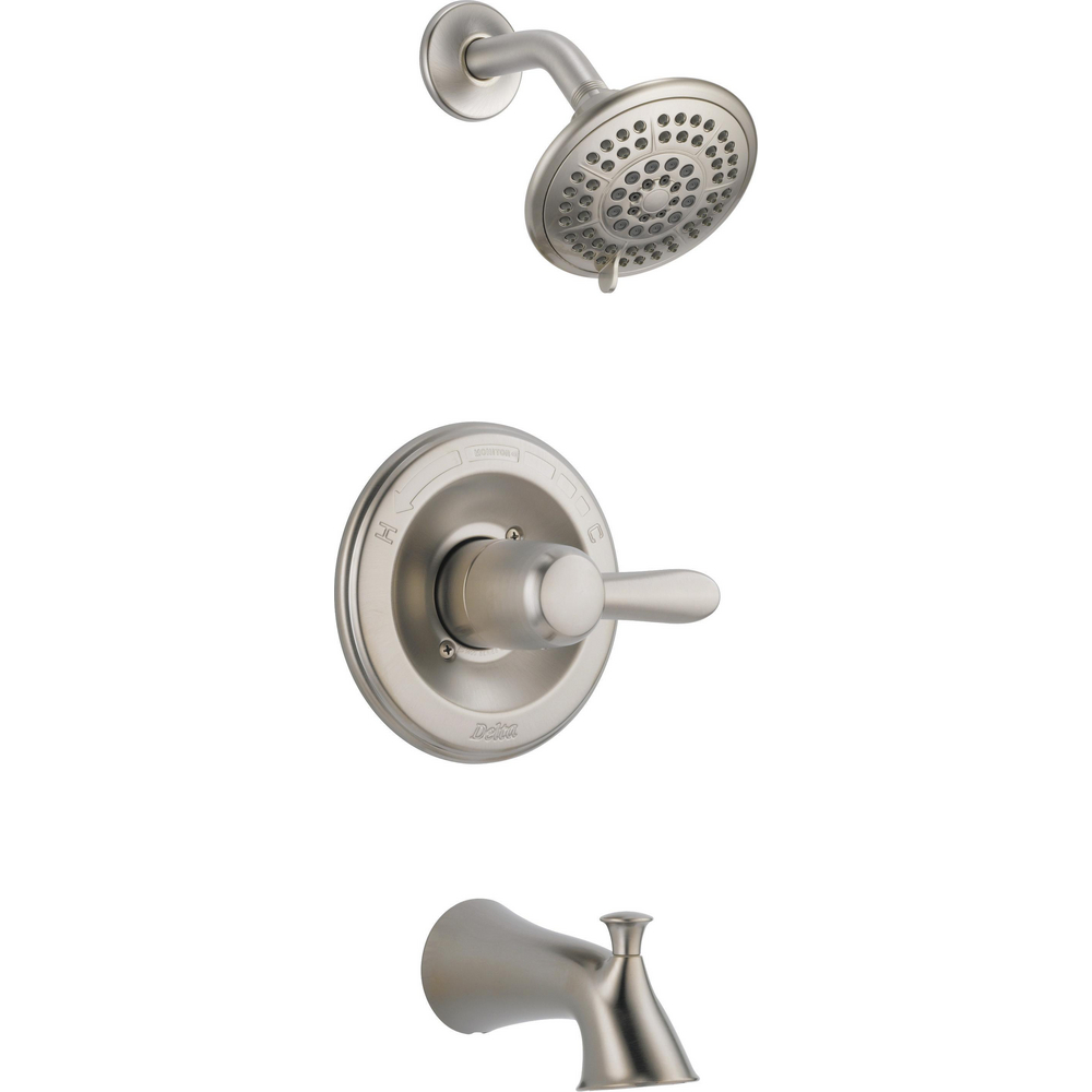 Delta T14438-SS Lahara 14 Series Tub and Shower Trim Stainless