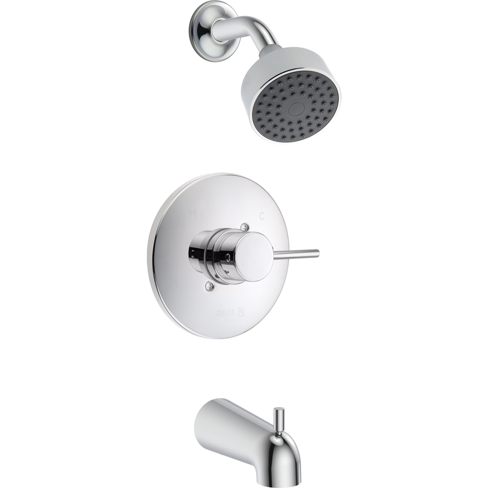 Delta T14459-PP Modern Monitor 14 Series Tub and Shower Trim Chrome