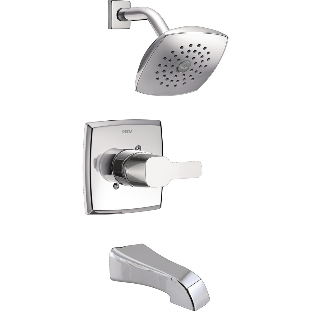 Delta T14481 Kami Tub Shower Trim Chrome
