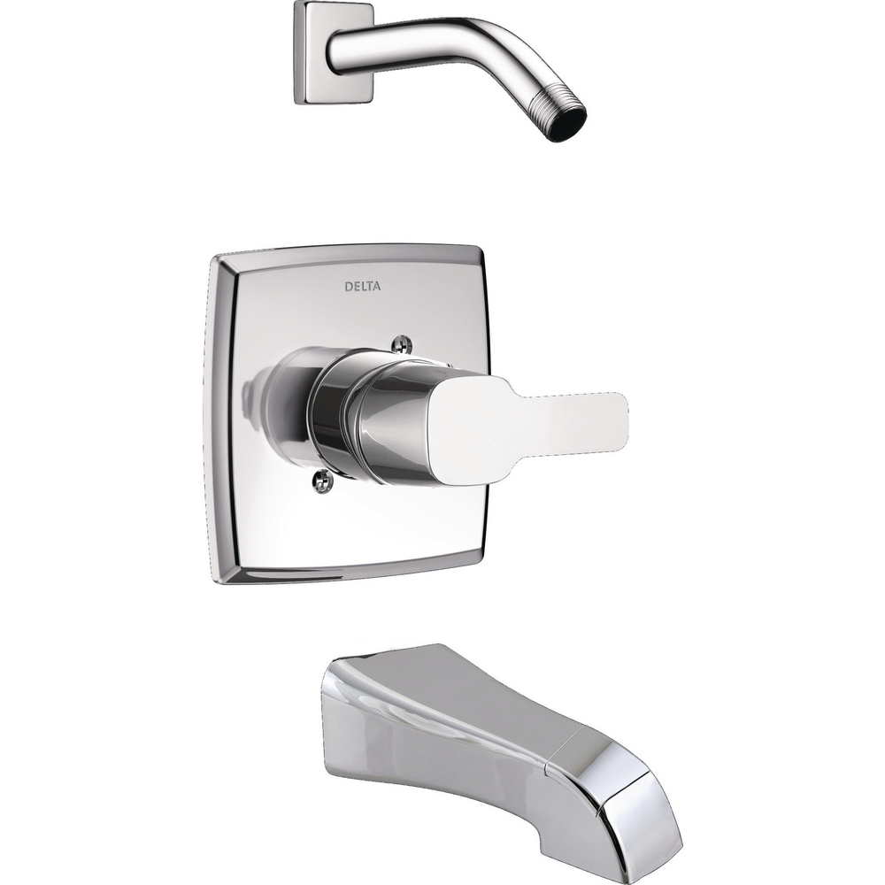 Delta T14481-LHD Kami Tub Shower Trim Less Showerhead Chrome
