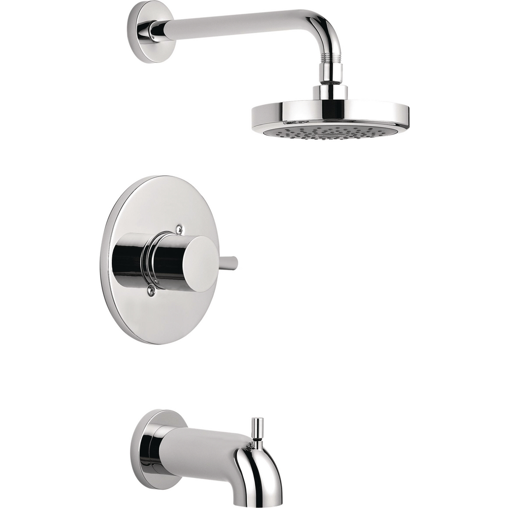Delta T14491 Tommy Solid Handle Tub Shower Chrome