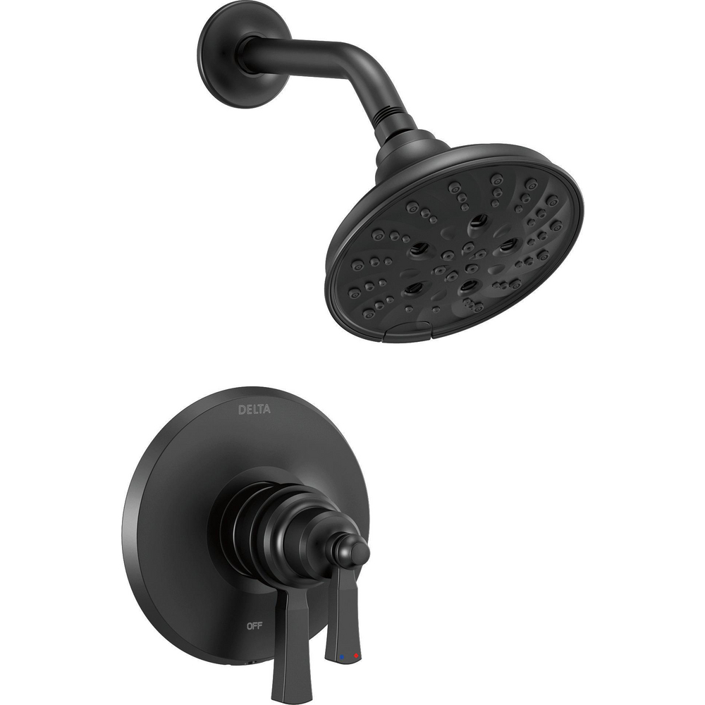 Delta T17256-BL Dorval 17 Series Shower Only Trim Matte Black