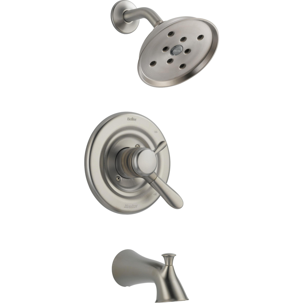 Delta T17438-SSH2O Lahara Monitor 17 Series Tub And Shower Trim Stainless