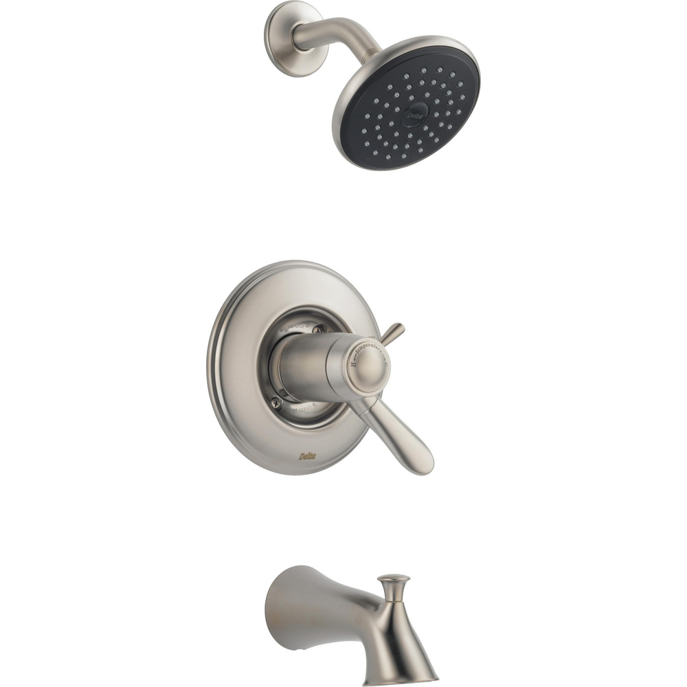 Delta T17T438-SS Lahara 17T Series Tub and Shower Trim Stainless