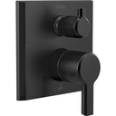 Delta T24999-BL Pivotal 14 Series Valve Trim with 6-Setting Matte Black
