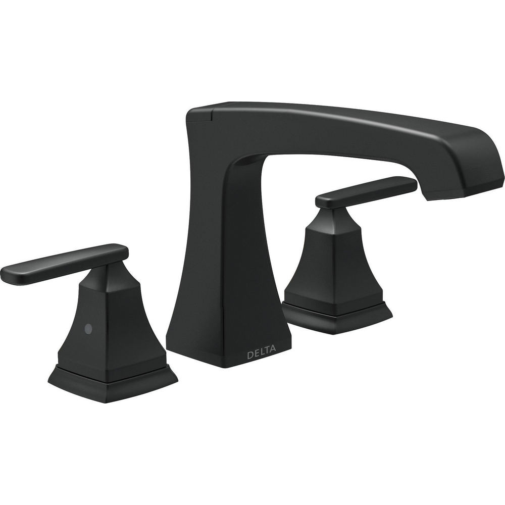 Delta T2764-BL Ashlyn Roman Tub Trim Matte Black