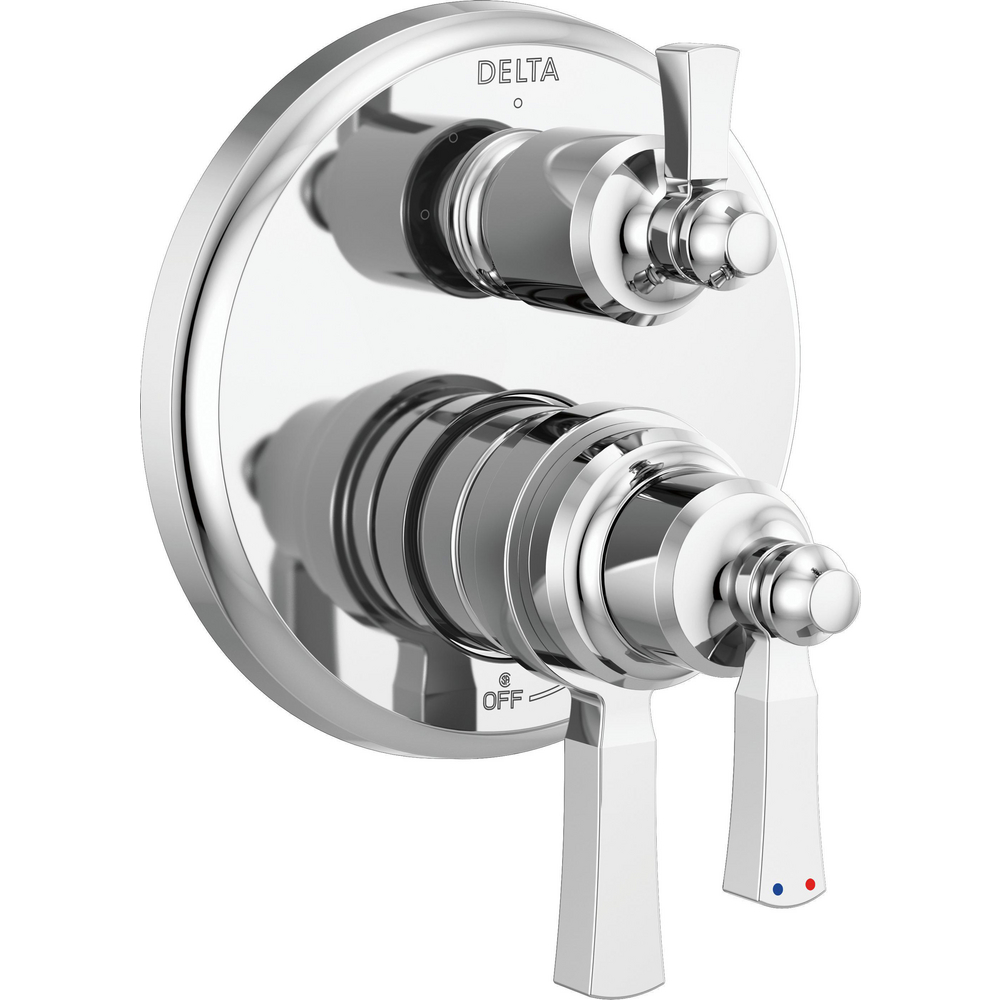 Delta T27856 Dorval 17 Series Valve Trim with 3 Setting Diverter Chrome
