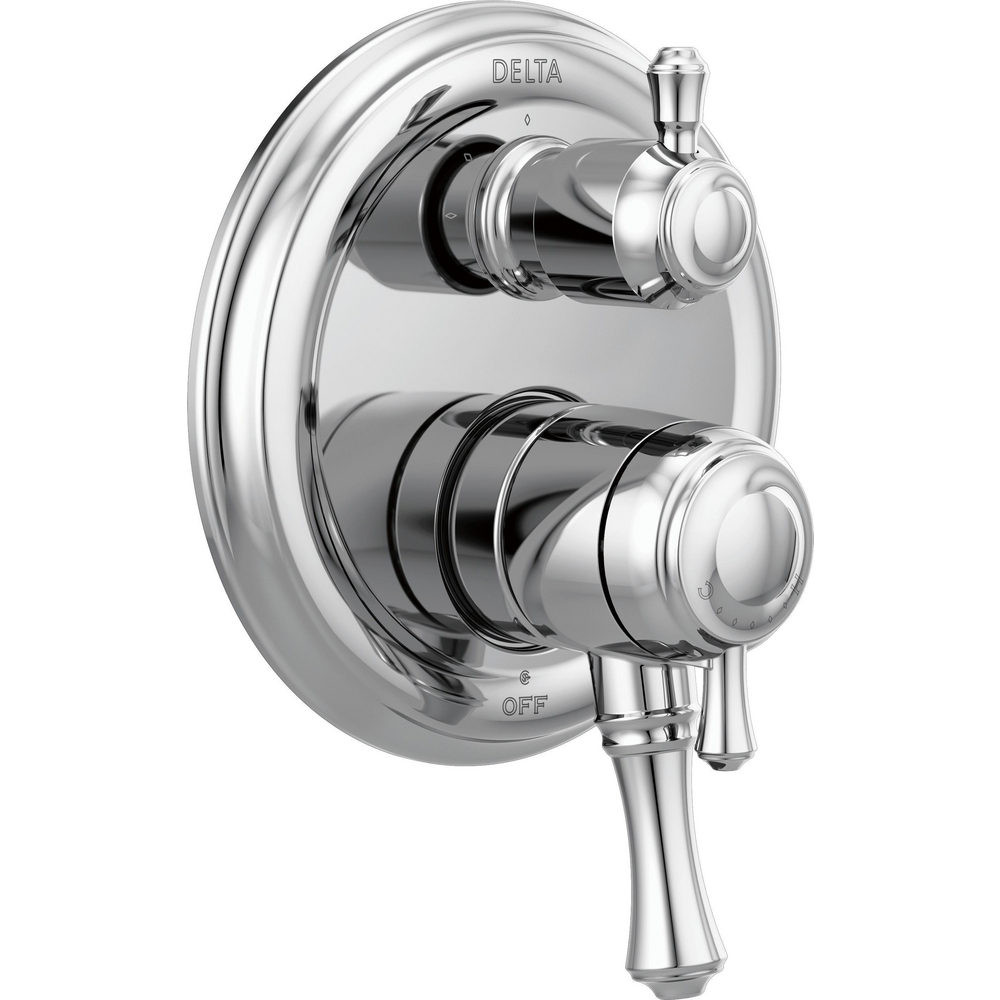 Delta T27897 Traditional 2 Handle Monitor 17 Series Valve Trim Chrome