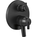 Delta T27959-BL Monitor 17 Series With 6 Setting Diverter Trim Matte Black