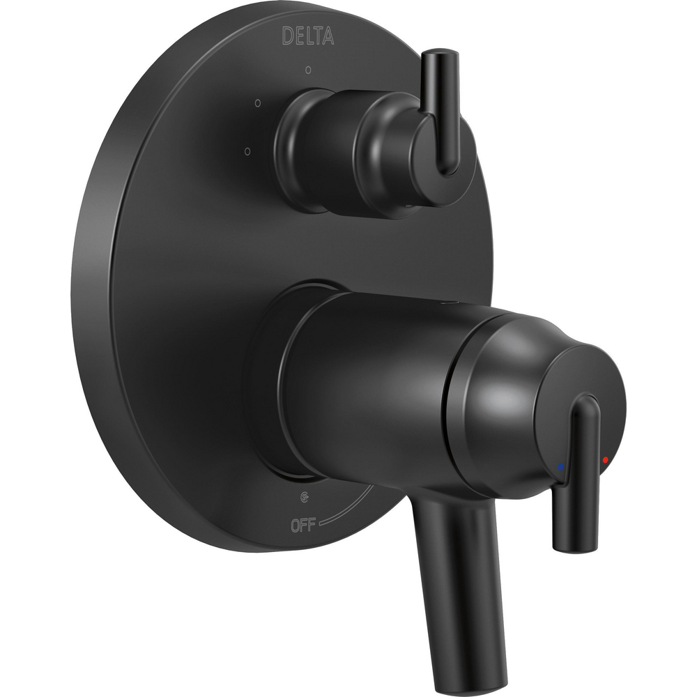 Delta T27T859-BL TempAssure 17T Series Valve Trim Matte Black