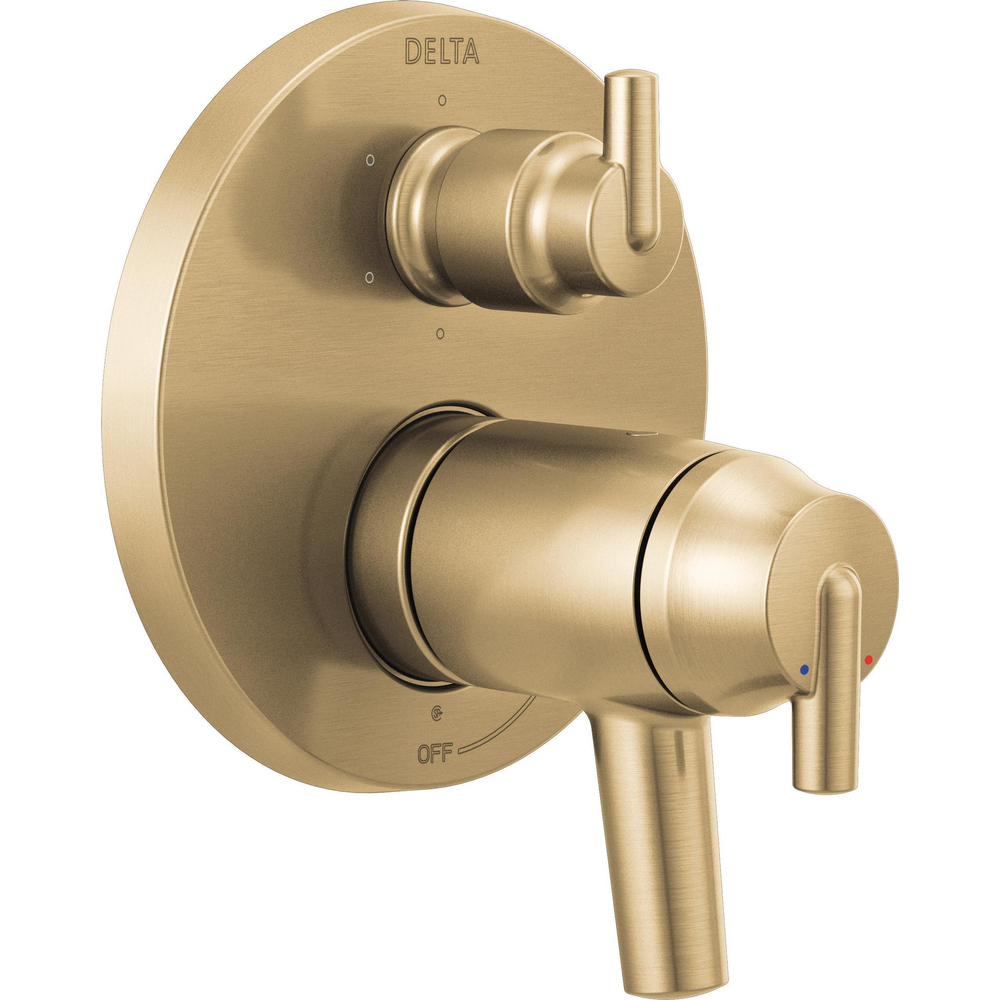 Delta T27T959-CZ Contemporary TempAssure 17T Series Valve Trim Champagne Bronze